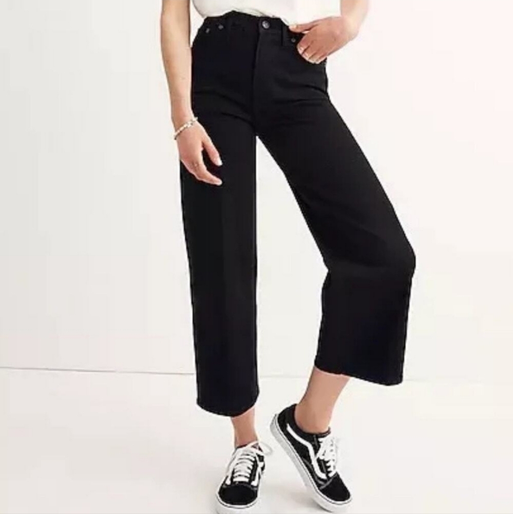 Madewell Women's Black Straight Leg Jeans